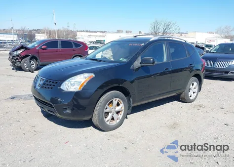 2008 Nissan Rogue Sl из США, поврежденный, VIN JN8AS58V28W406306